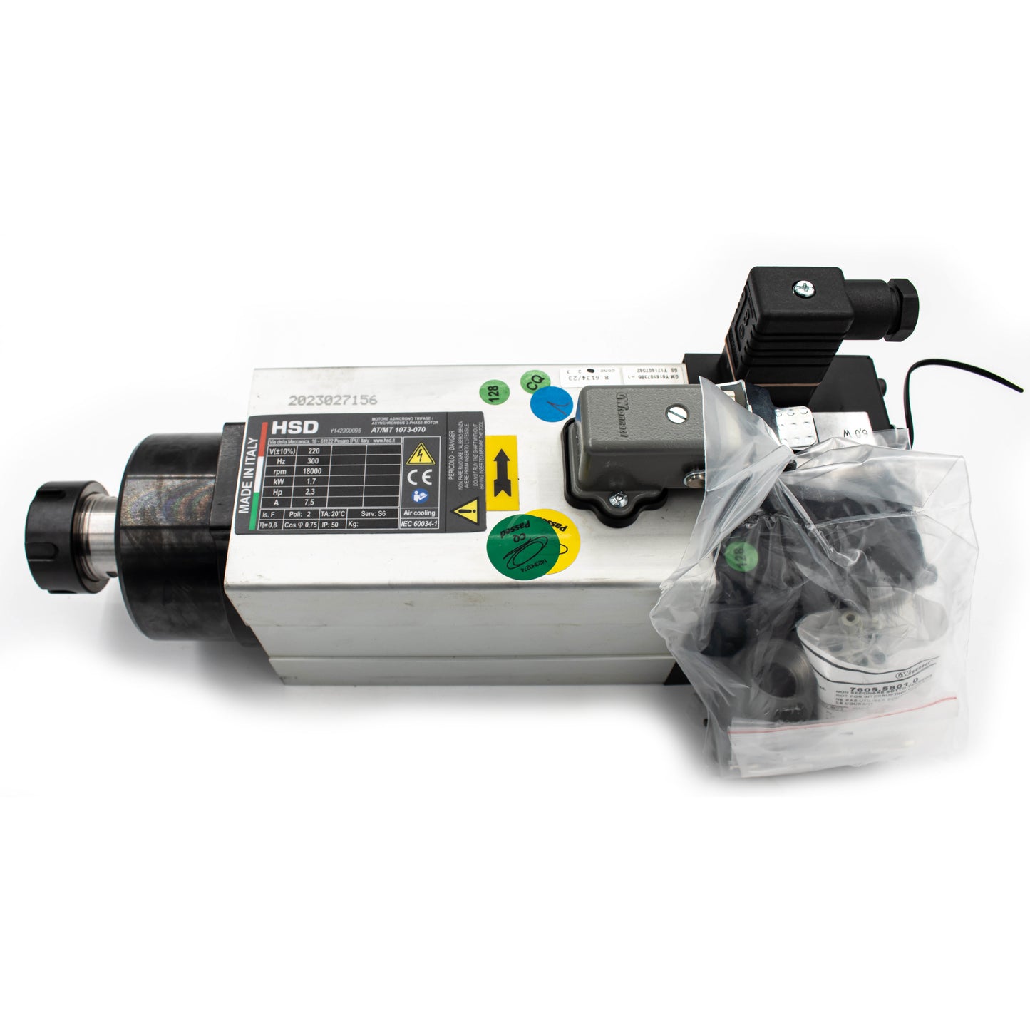 2.2HP Spindle Manual Change