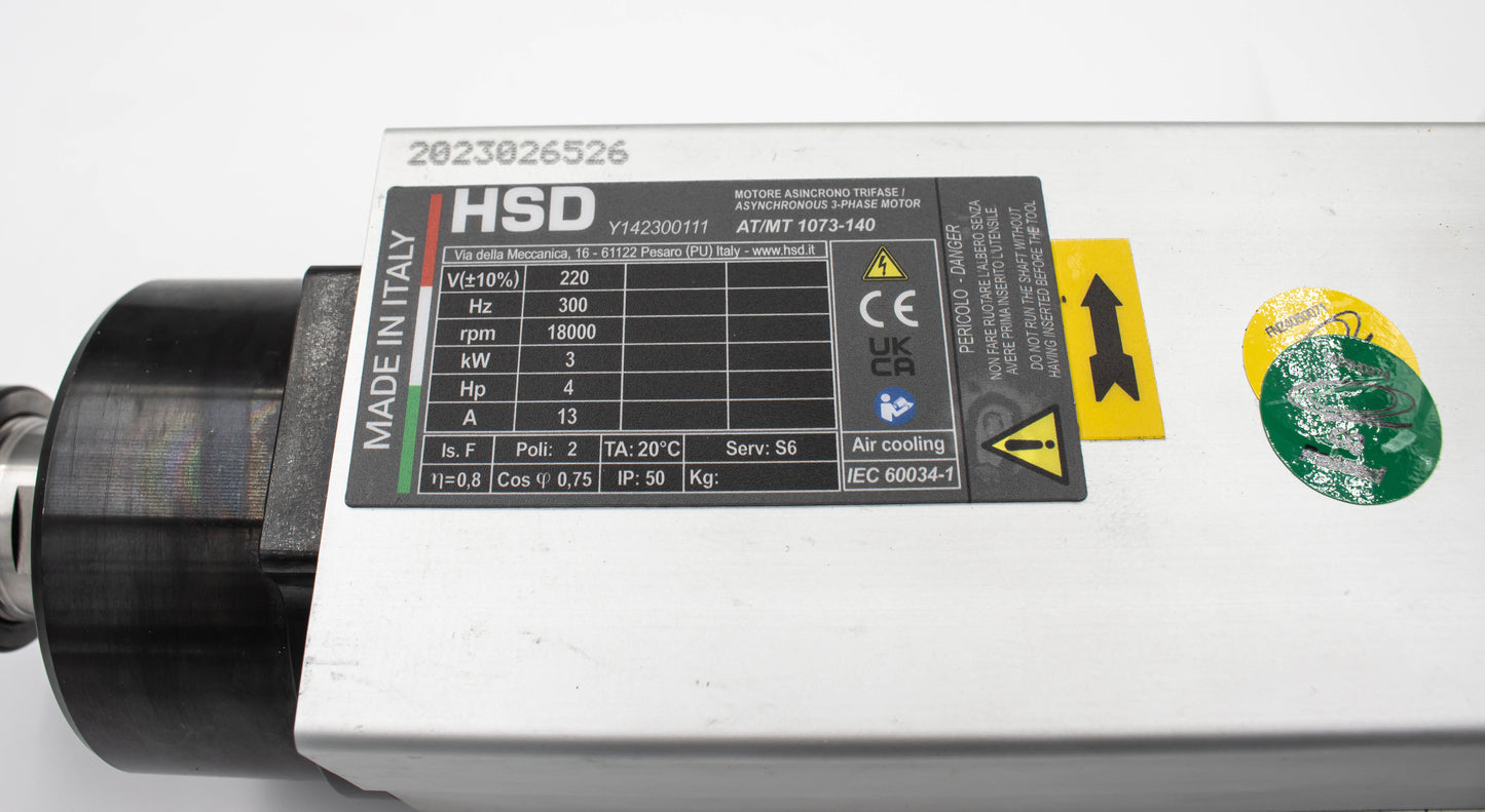 4HP Spindle Manual Change
