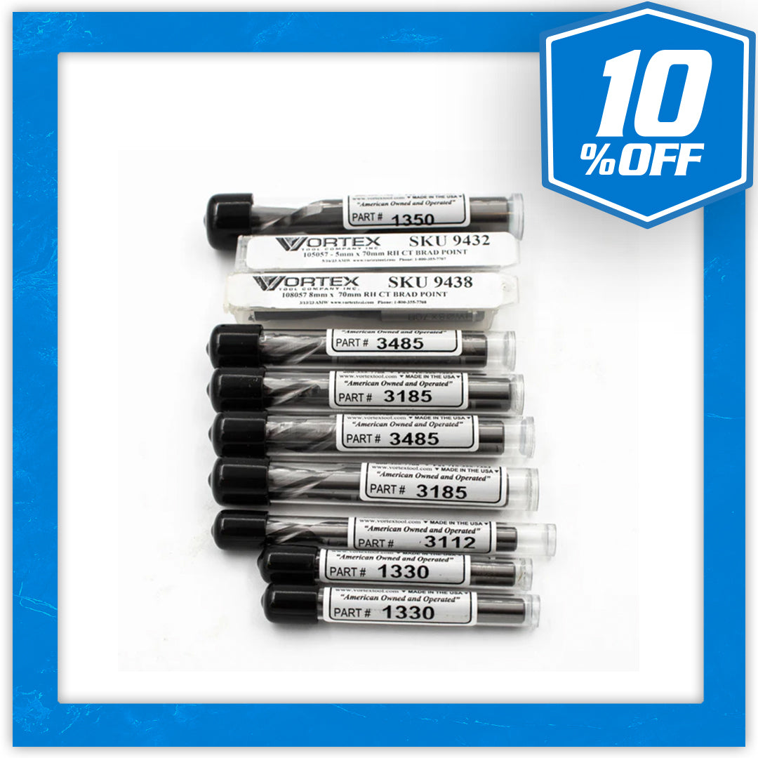 Advanced Bit Kit for Wood - Vortex Tool – ShopSabre | Store