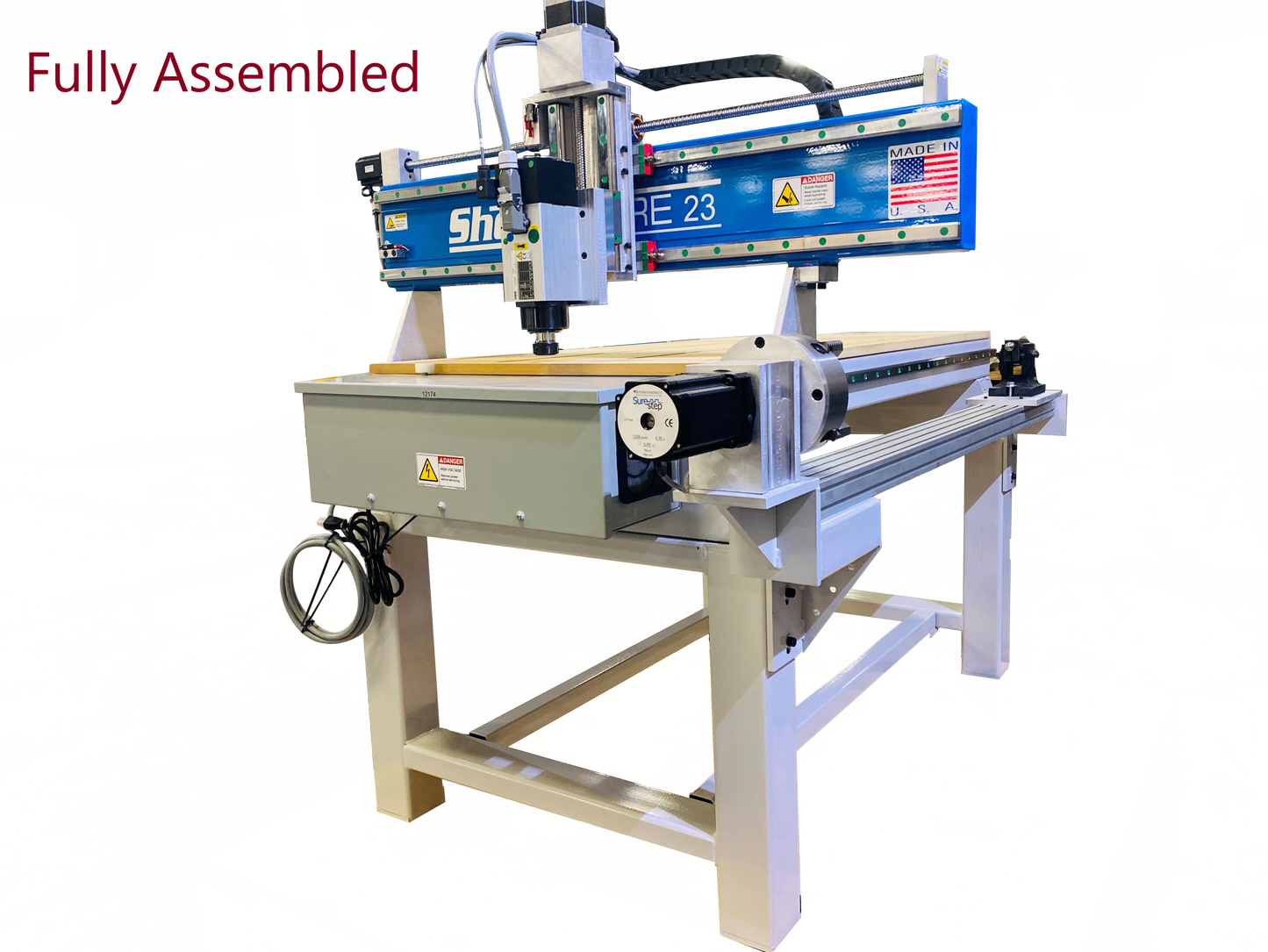 Pre-Wired 4th Axis Side-Mounted - SS23 Option