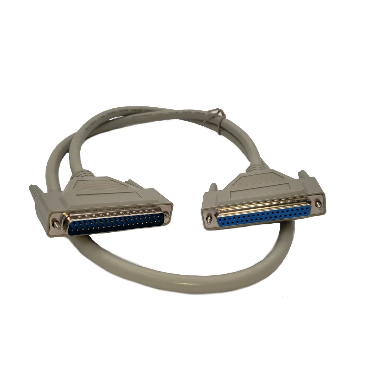 37 Pin Cable Male/Female- 3 Feet