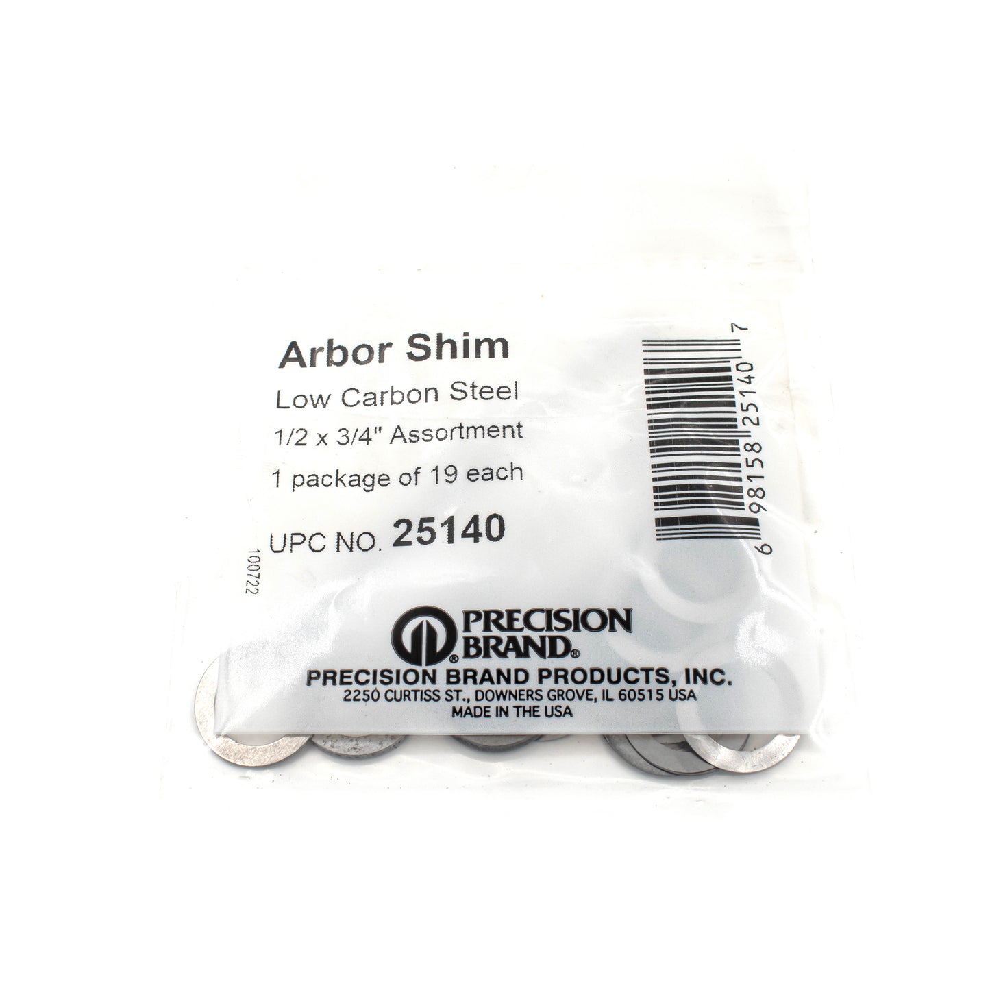 Small Shim Kit (ID 1/2")