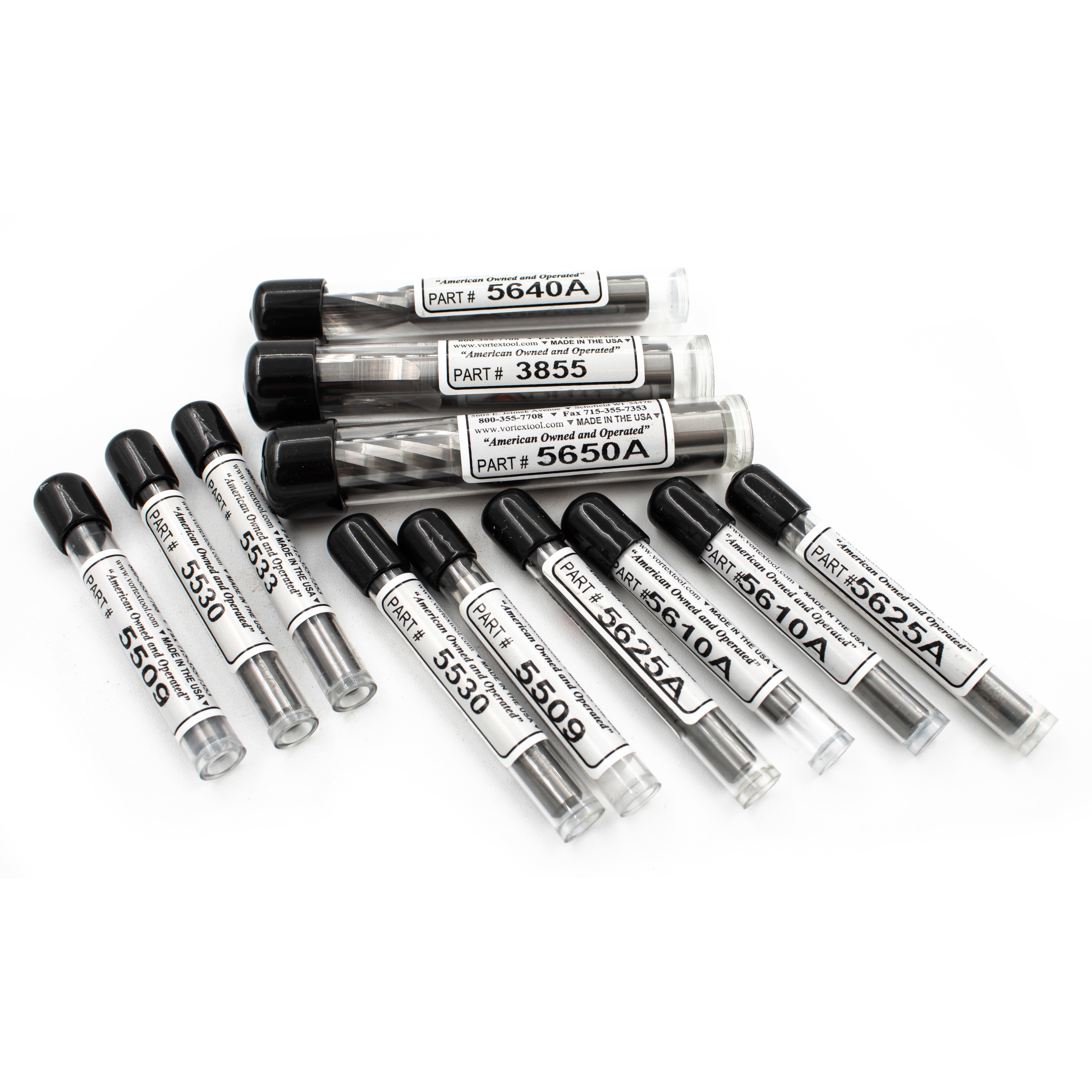 Vortex Router Bits Advanced Bit Kit for Aluminum - Vortex Tool – ShopSabre | Store