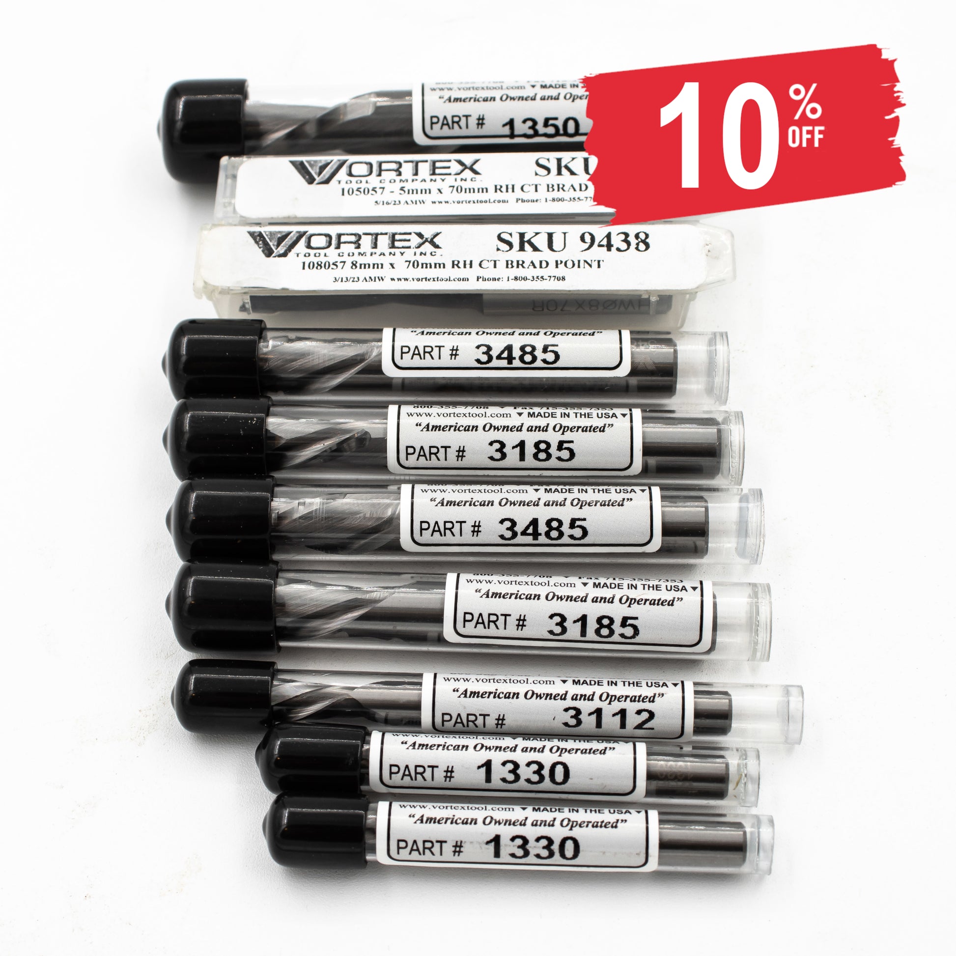 Advanced Bit Kit for Wood - Vortex Tool – ShopSabre | Store