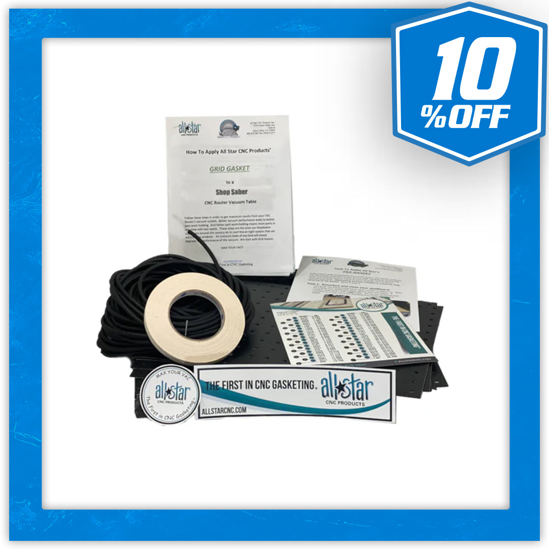 ShopSabre All Star Gasket Vacuum System Upgrade - 6x12 kit