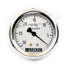 Becker Liquid Filled Vacuum Gauge