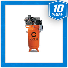 7.5HP 80-Gallon Air Compressor, Fully Packaged with 40CFM Air Dryer