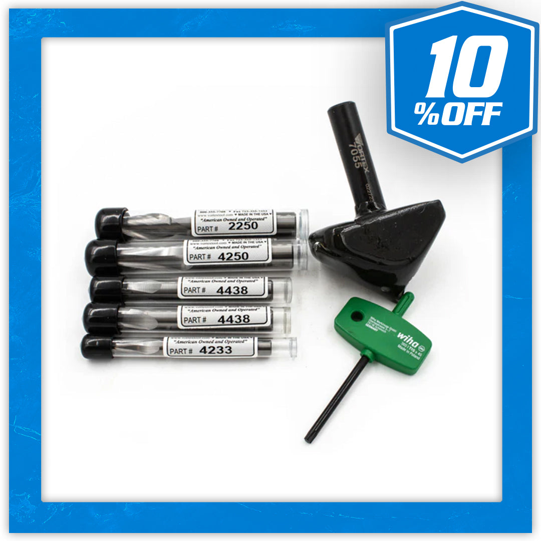 Advanced Bit Kit for Corian - Vortex Tool